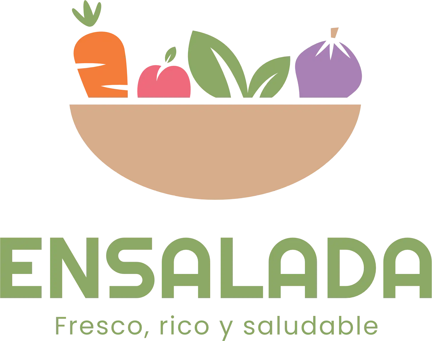 Ensalada. Fresco, rico y saludable